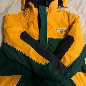 Men’s Reebok Green Bay Packers 3-in-1 Jacket: Like New!